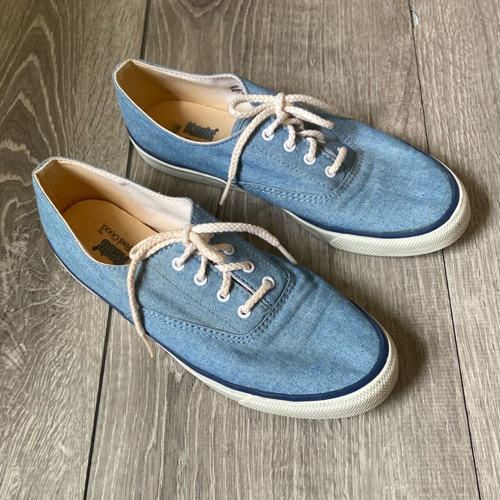 Keds Blue and White Classic Sneakers